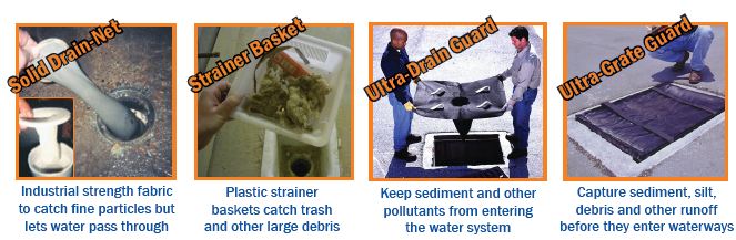 Solutions for drains at construction sites